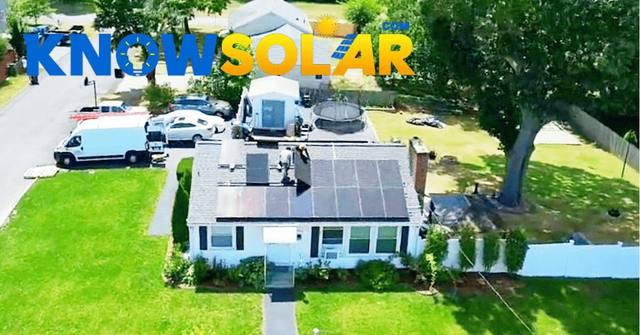 Solar installation in Warwick, RI