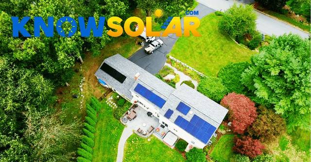 Solar installation in East Greenwich, RI