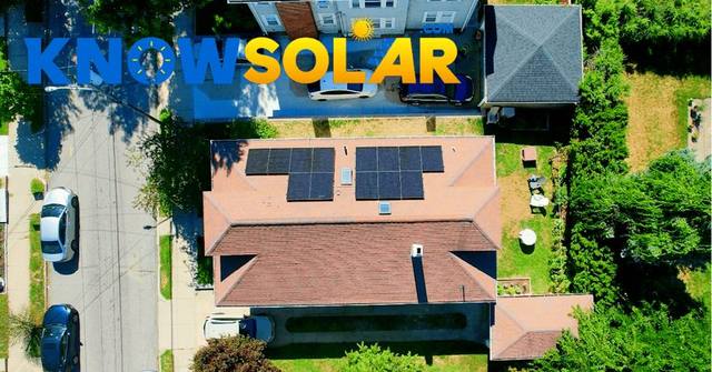 Solar installation in Providence, RI