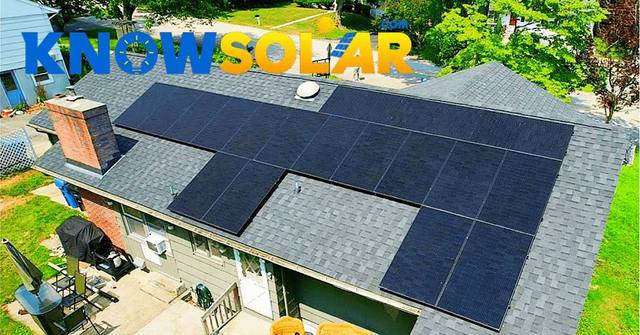 Solar installation in Killingly, CT
