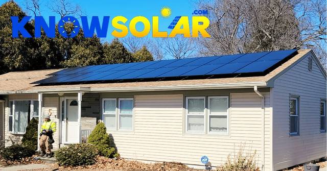 Solar installation in North Providence, RI